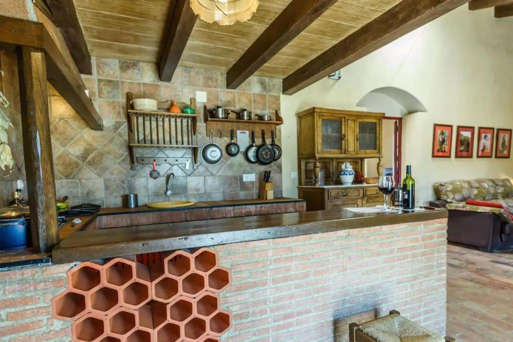 Casa Cortijo En Dehesa Sierra Leon Villa La Puebla de los Infantes Dış mekan fotoğraf